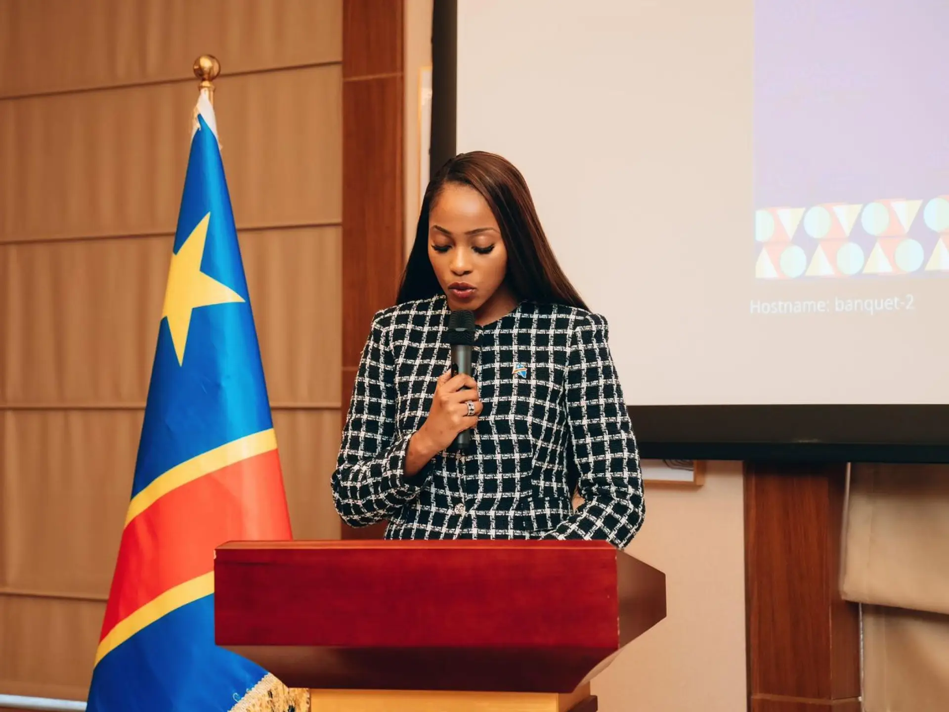 RDC : Grâce Emie Kutino, nouvelle star du gouvernementcongolais