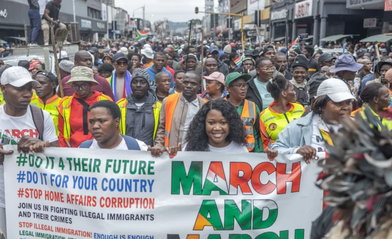March and March, mouvement xénophobe, projette de perturber le sommet de la SADC